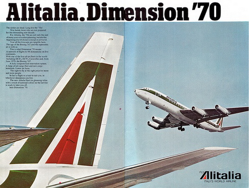 alitalia dimension 70 airliner