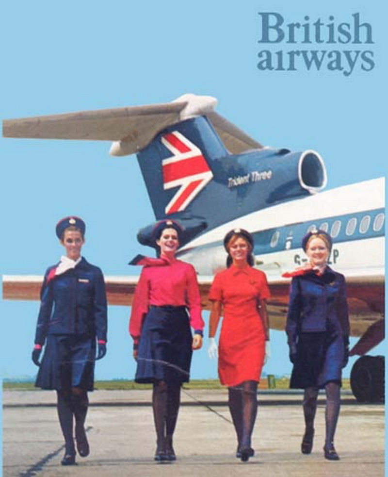 british airways trident 3