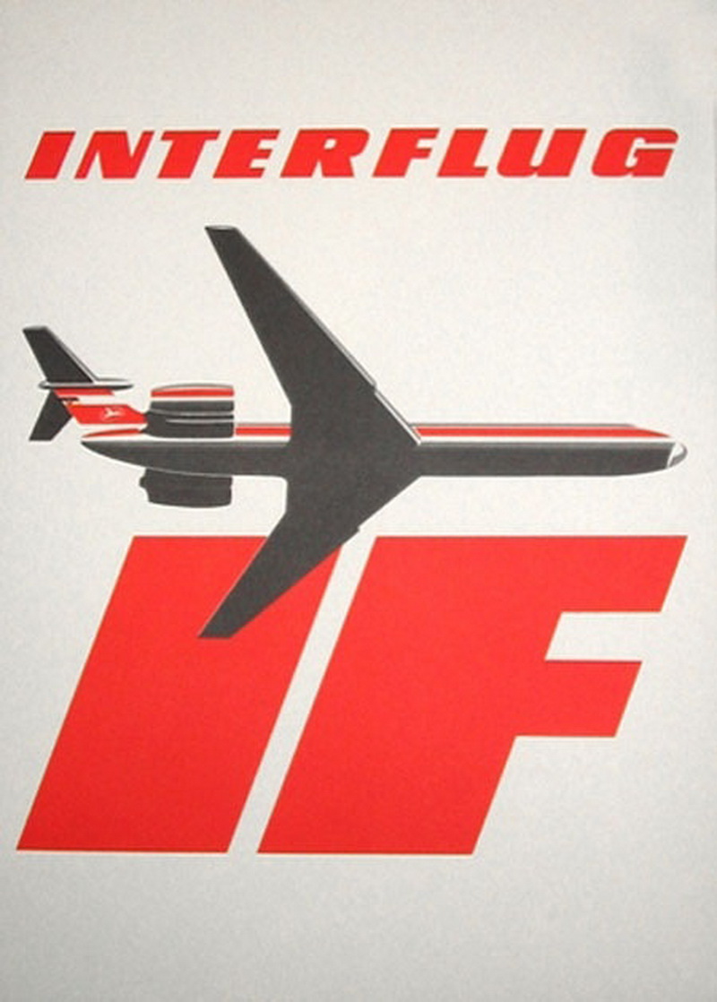 interflug ad vintage