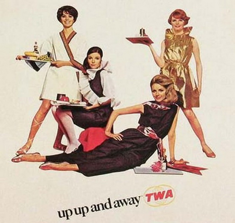 up up and away TWA AIRLINES