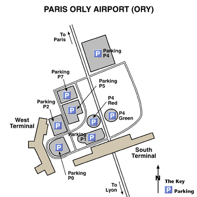 paris france orly airport ORY map